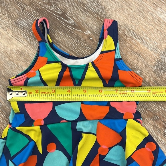 Hanna Andersson Baby Skirted One Piece Swimsuit Size 6-12 Month 70 cm Snow Cones - Picture 3 of 9